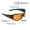Ultrx Sync Safety Glasses, Amber 4138 - alternate 4